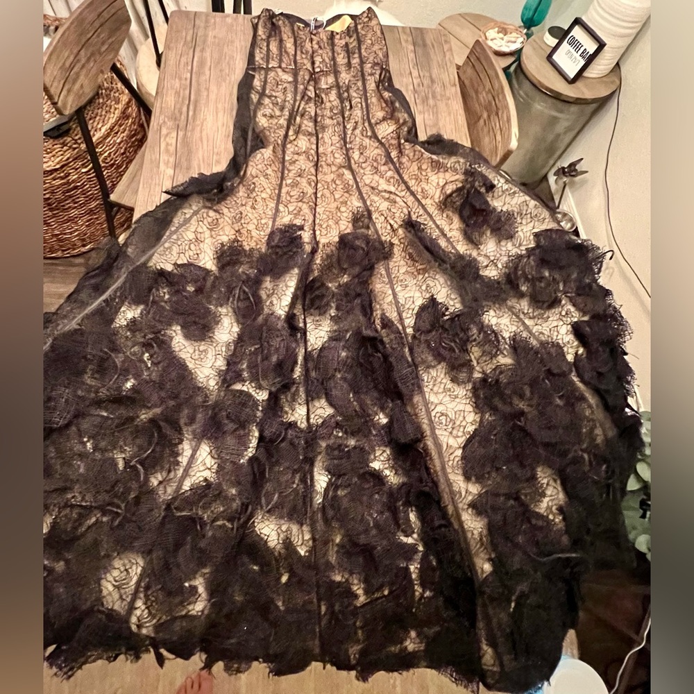 Oscar de la Renta Gown Brand New, Worn ONCE 100% Authentic! Size 12/42EU/8(M)US - Picture 11 of 16